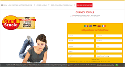 Desktop Screenshot of grandi-scuole.biz